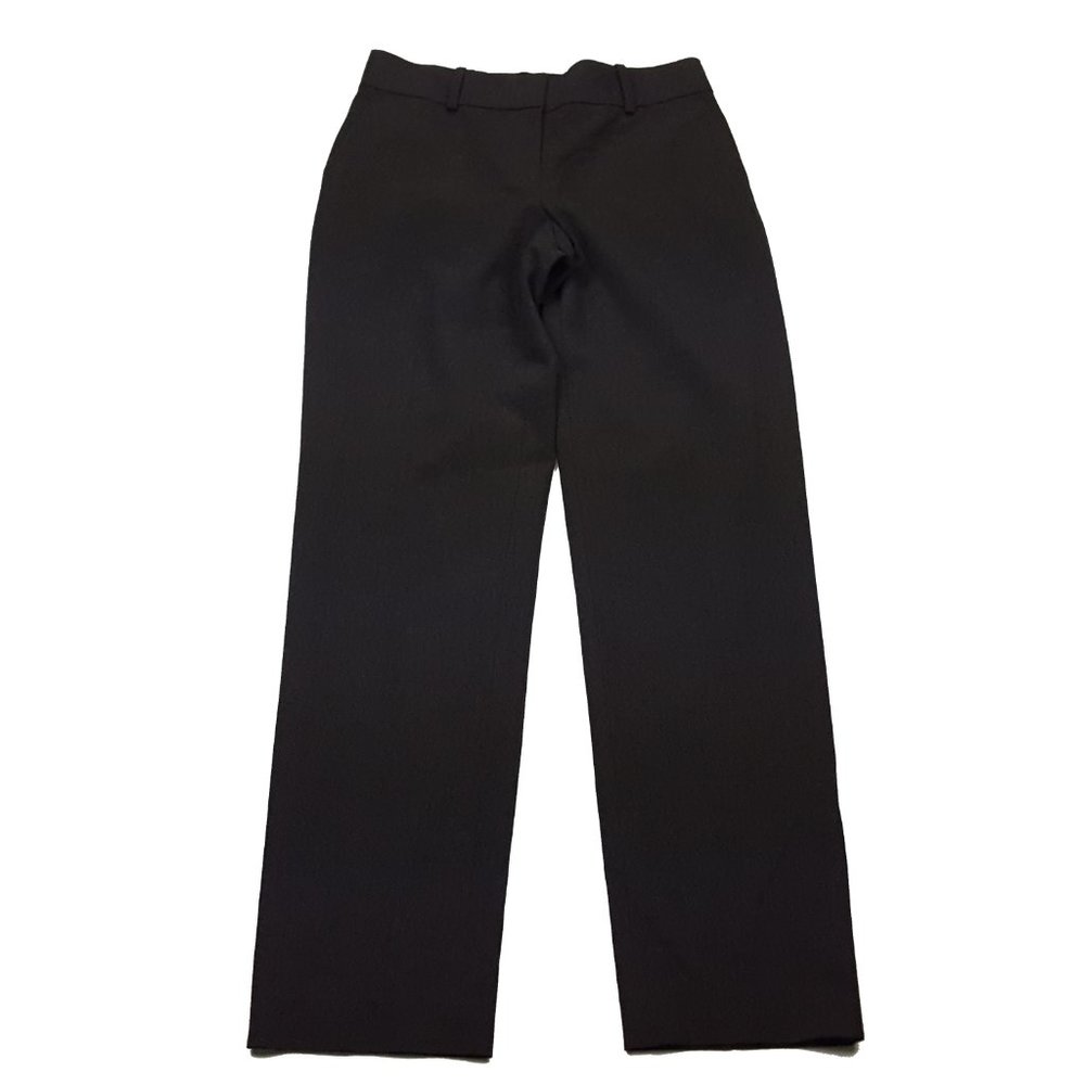 Ann Taylor Straight Leg Dress Pants, Women's Size 0 Solid Dark Gray